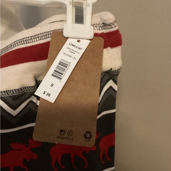 Lazy One “moose” pattern pj pants - Picture 4 of 4